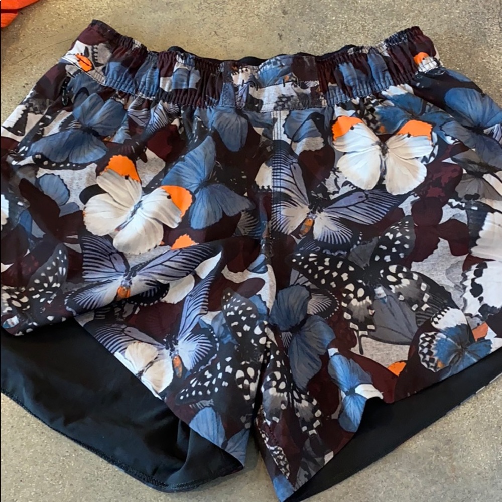 Lululemon reversible running shorts